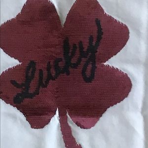 Lucky Brand girl’s sequined shirt